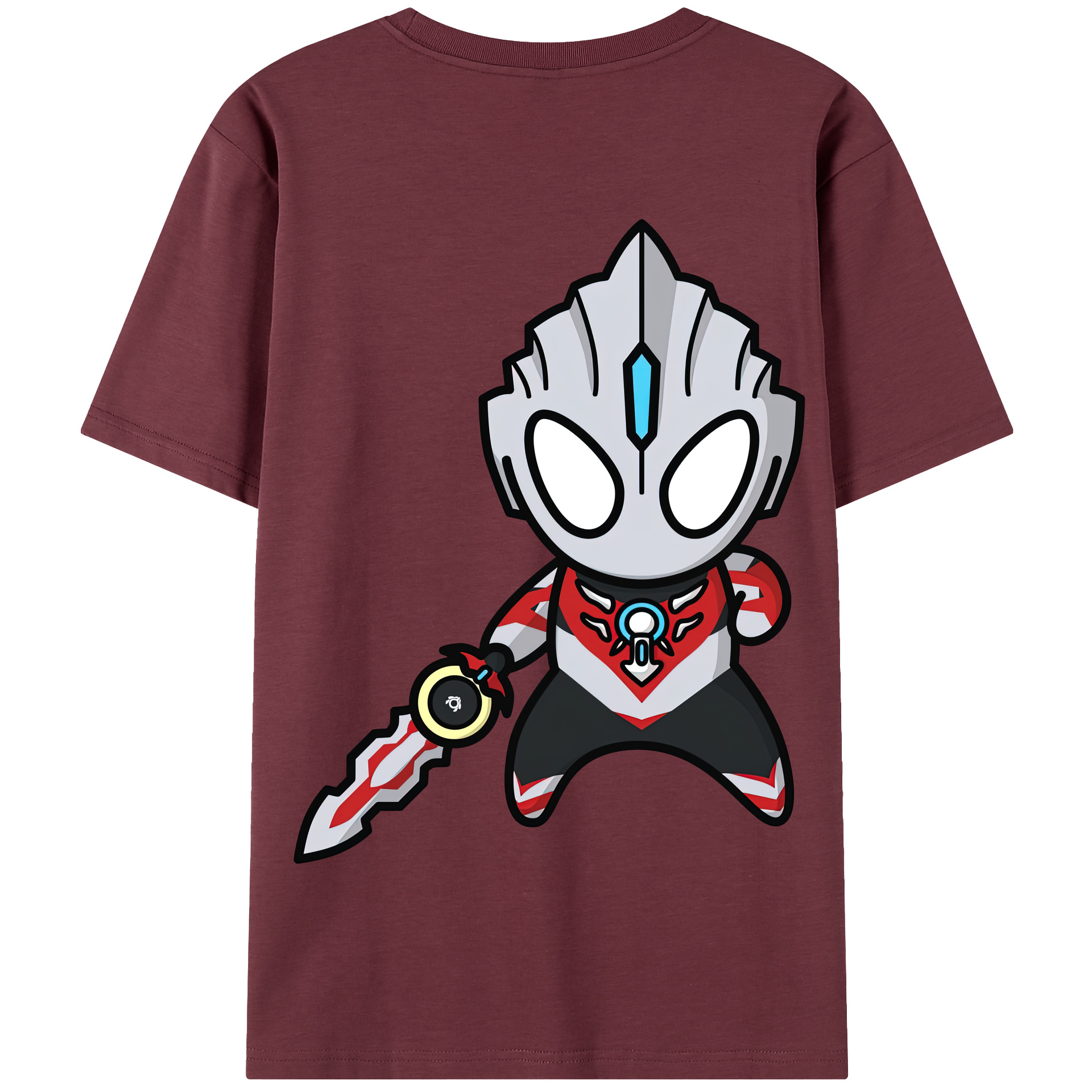 （画像用） ウルトラマン Ultraman 綿100％半袖Tシャツ（背面プリント）
